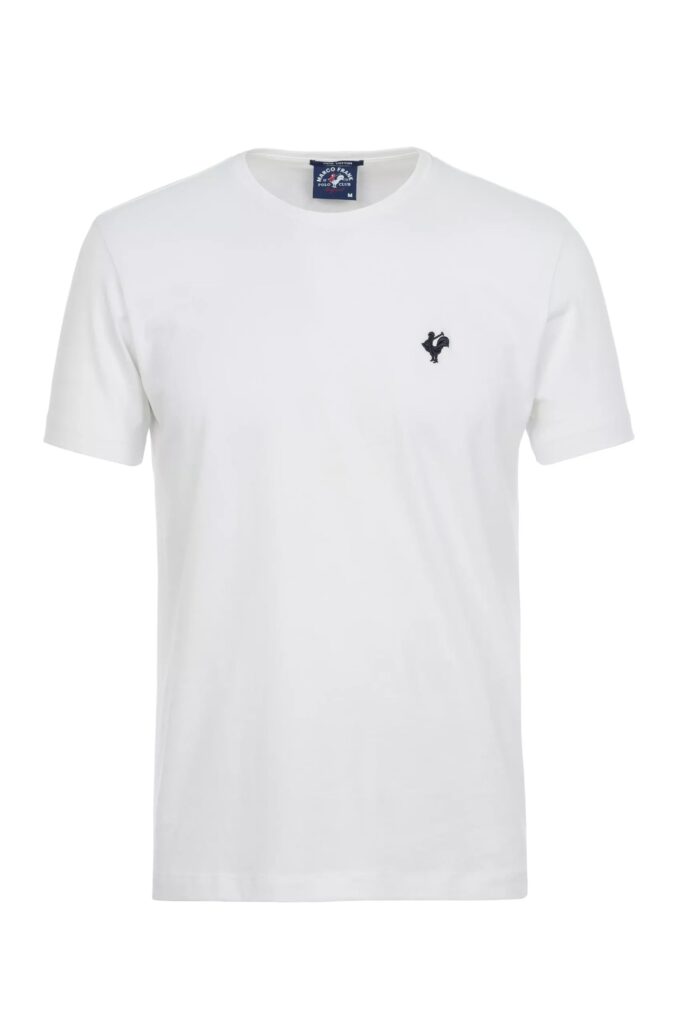 Vincent : T-Shirt avec Logo du Coq Brodé - 7