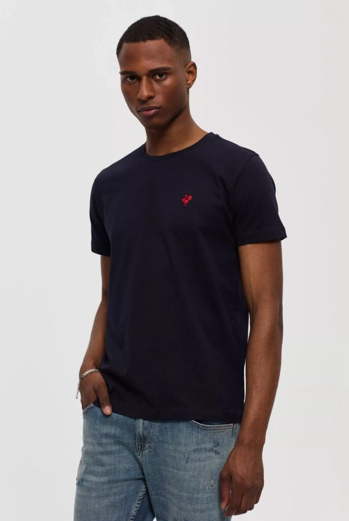 Vincent : T-Shirt avec Logo du Coq Brodé - 9