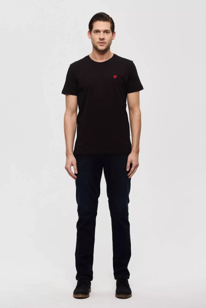 Vincent : T-Shirt avec Logo du Coq Brodé - 29