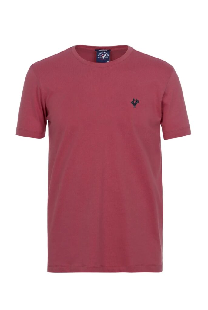 Vincent : T-Shirt avec Logo du Coq Brodé - 43