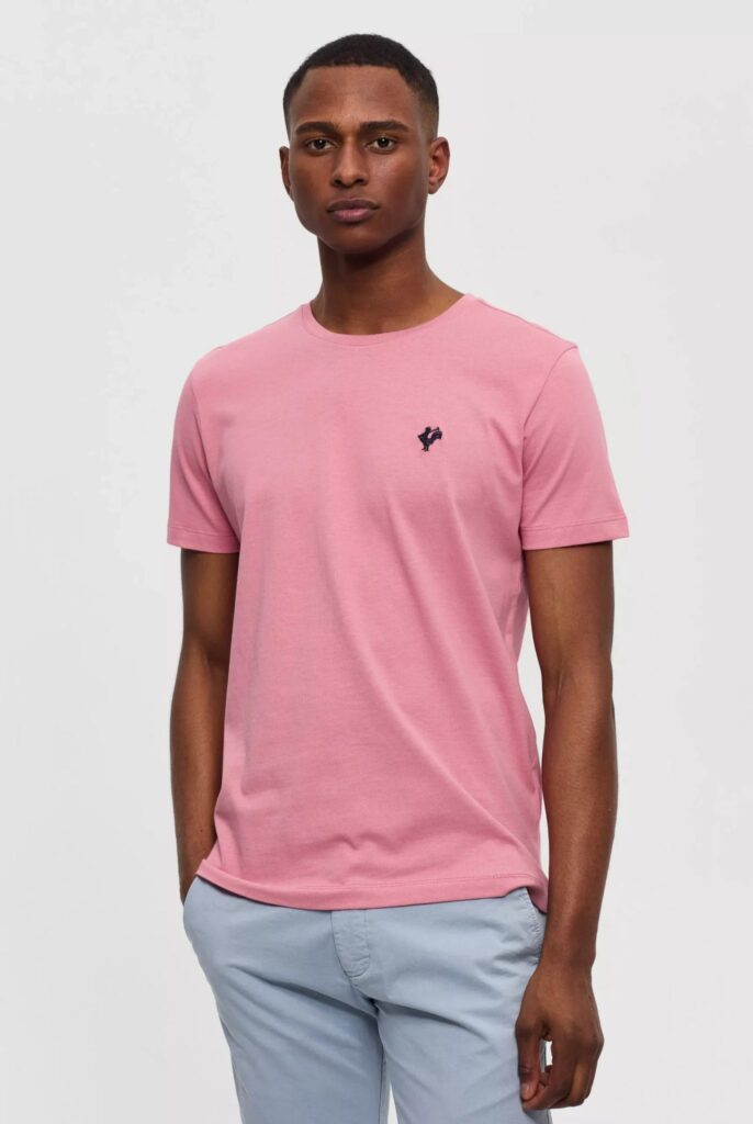 Vincent : T-Shirt avec Logo du Coq Brodé - 22