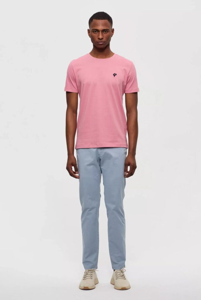 Vincent : T-Shirt avec Logo du Coq Brodé - 24