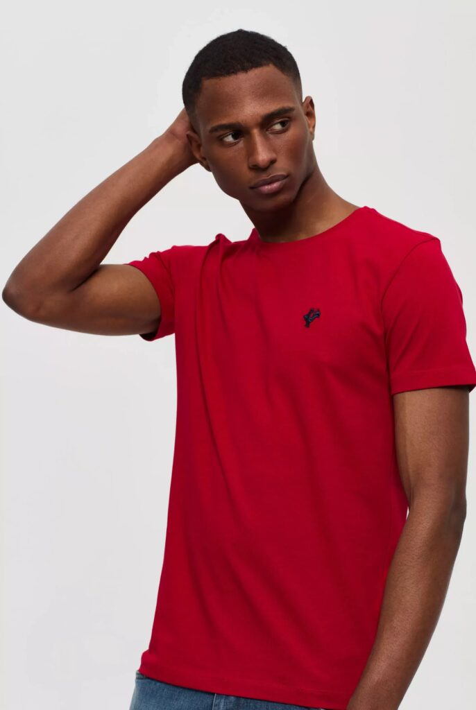 Vincent : T-Shirt avec Logo du Coq Brodé - 12