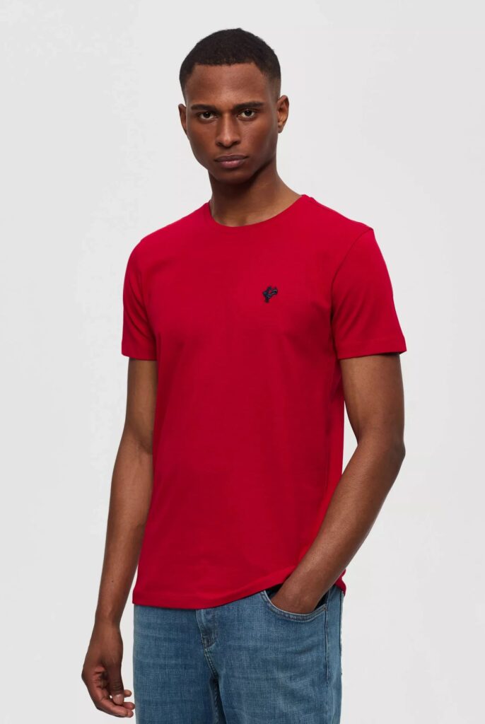 Vincent : T-Shirt avec Logo du Coq Brodé - 13