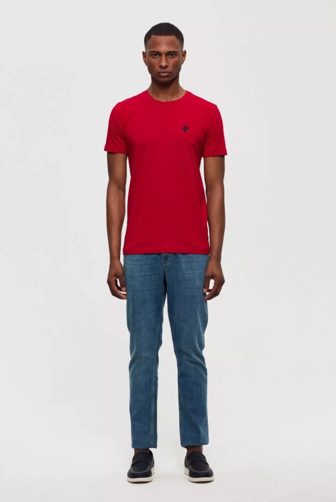 Vincent : T-Shirt avec Logo du Coq Brodé - 14