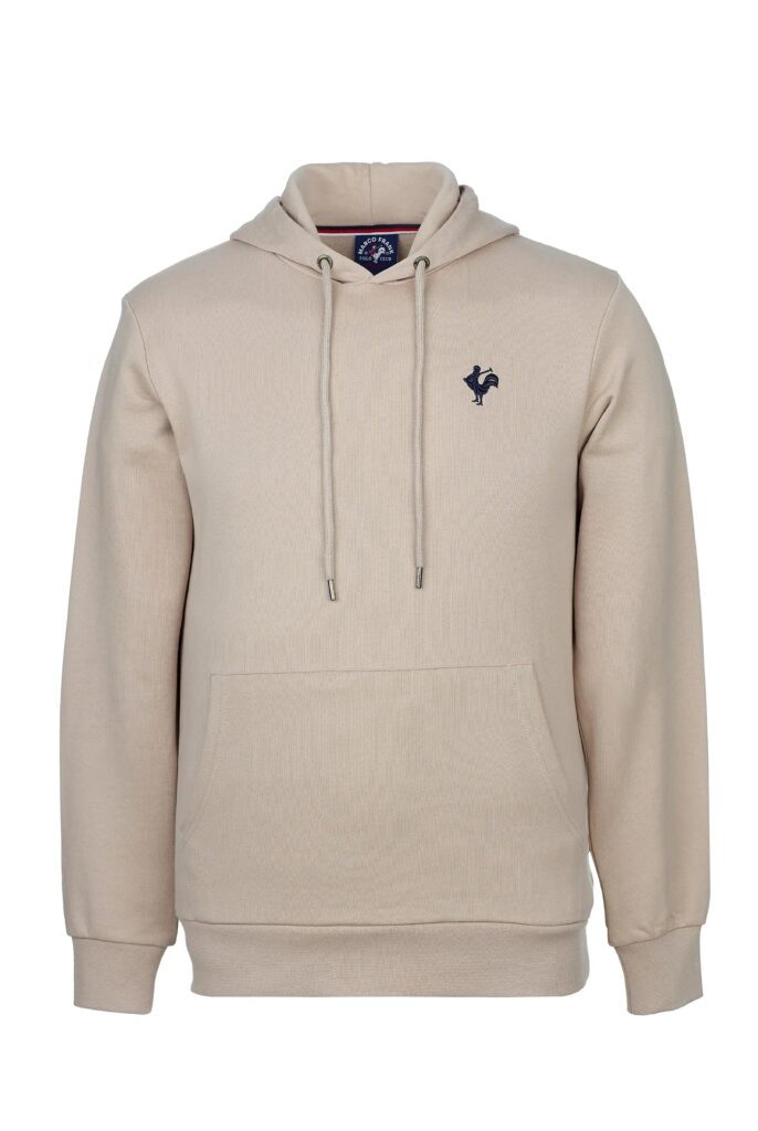 Visage:  Sweat à Capuche avec l’emblématique Logo du Coq Brodé - 69
