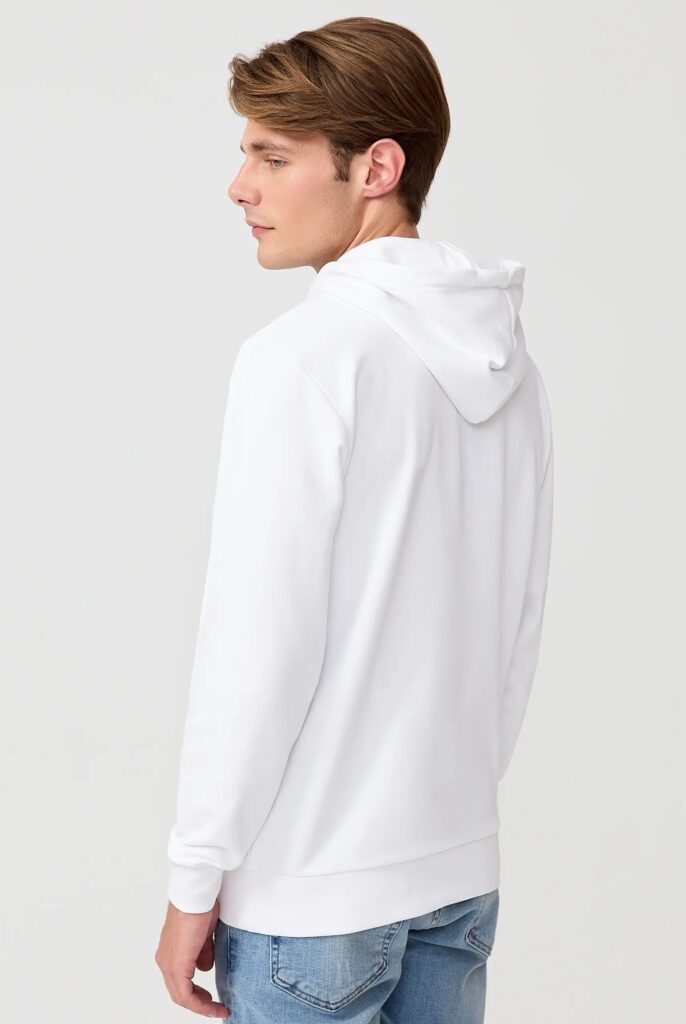 Visage:  Sweat à Capuche avec l’emblématique Logo du Coq Brodé - 3