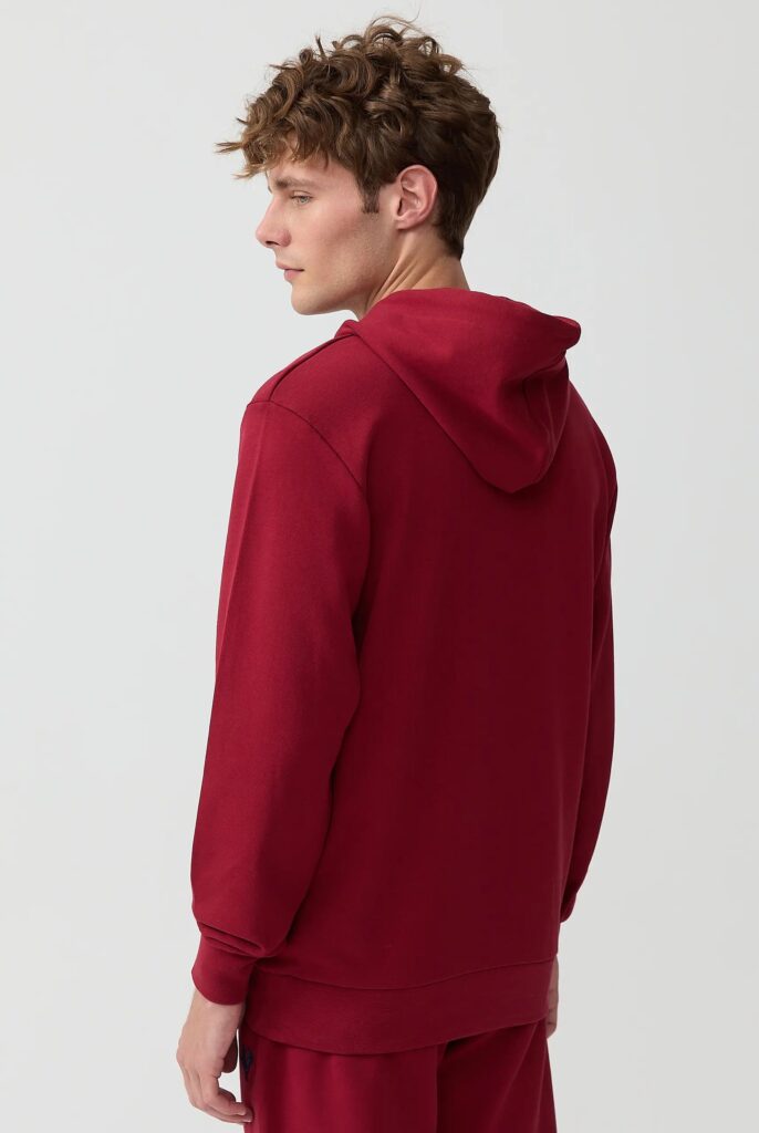 Visage:  Sweat à Capuche avec l’emblématique Logo du Coq Brodé - 30