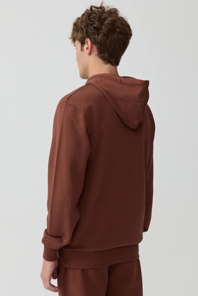 Visage:  Sweat à Capuche avec l’emblématique Logo du Coq Brodé - 40