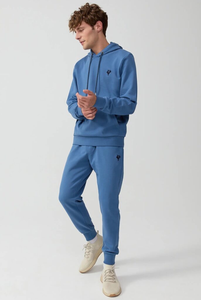 Visage:  Sweat à Capuche avec l’emblématique Logo du Coq Brodé - 53