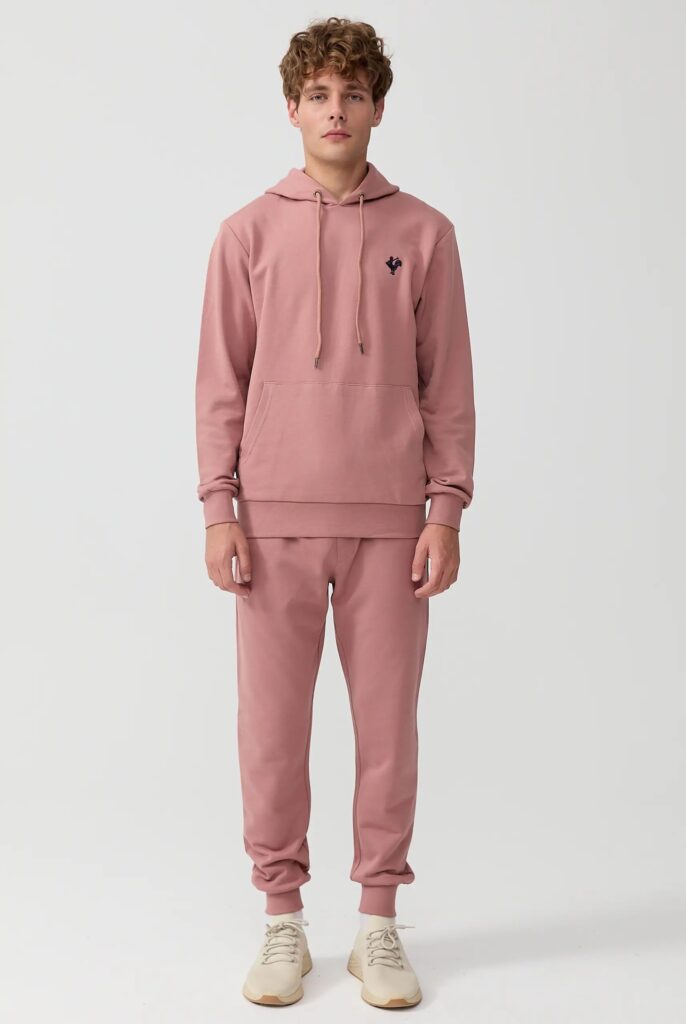 Visage:  Sweat à Capuche avec l’emblématique Logo du Coq Brodé - 67