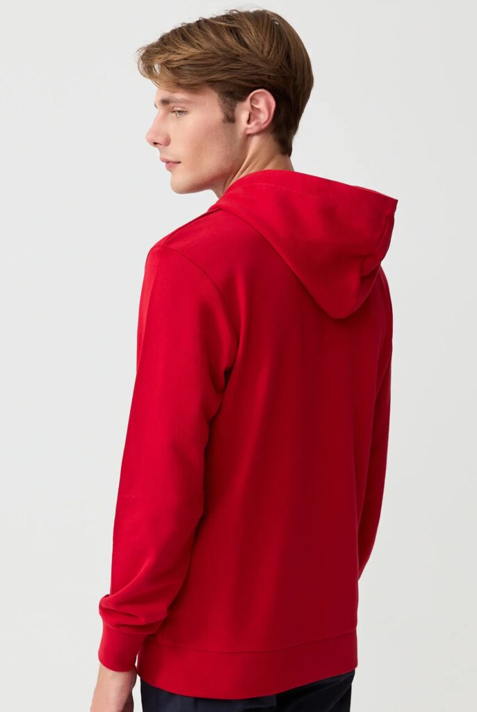 Visage:  Sweat à Capuche avec l’emblématique Logo du Coq Brodé - 13