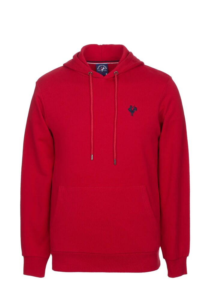 Visage:  Sweat à Capuche avec l’emblématique Logo du Coq Brodé - 79