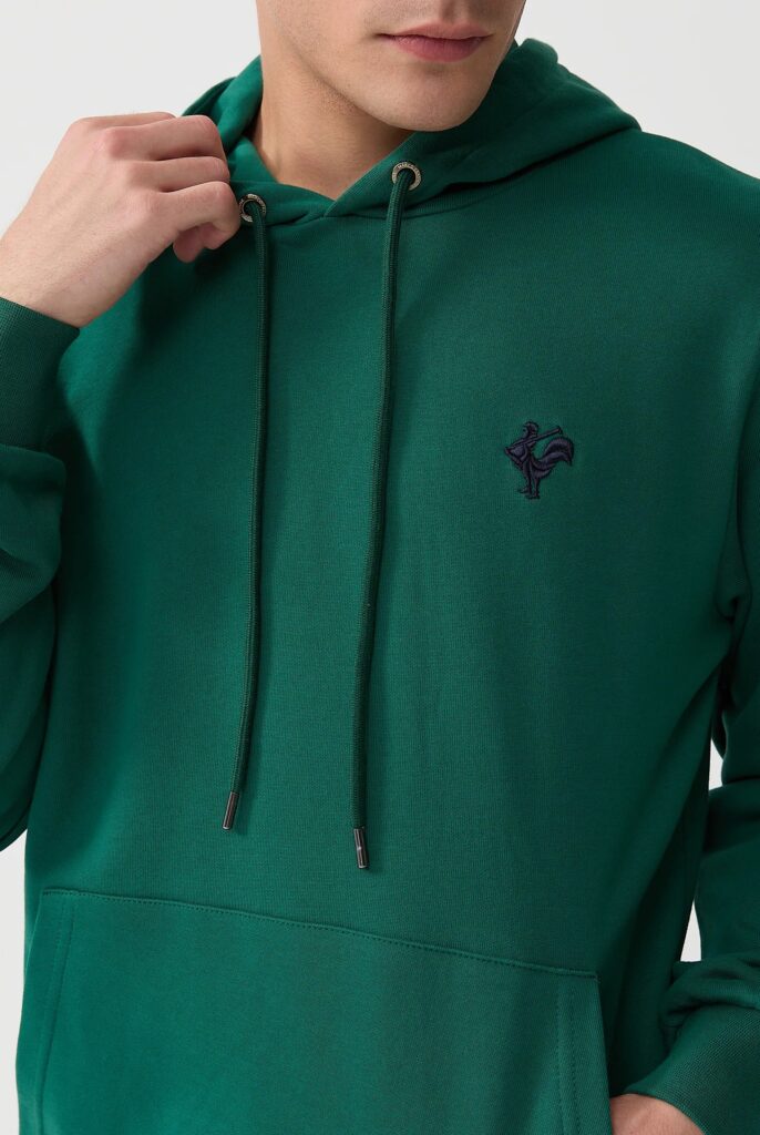 Visage:  Sweat à Capuche avec l’emblématique Logo du Coq Brodé - 34